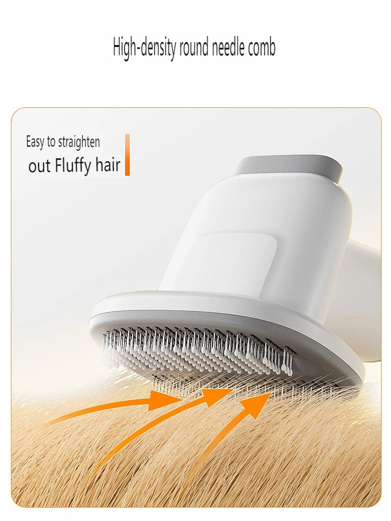Ariseva 5-in-1 Pet Grooming Multifunctional Vacuum for Trimming/Combing/Shearing/Cleaning/Suction