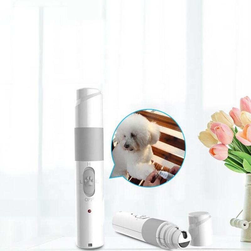 Ariseva Rechargeable Pet Nail Clipper Grinder