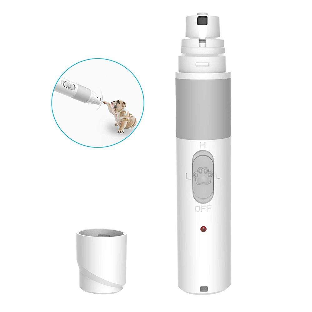 Ariseva Rechargeable Pet Nail Clipper Grinder