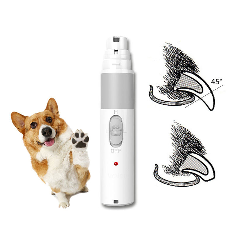 Ariseva Rechargeable Pet Nail Clipper Grinder